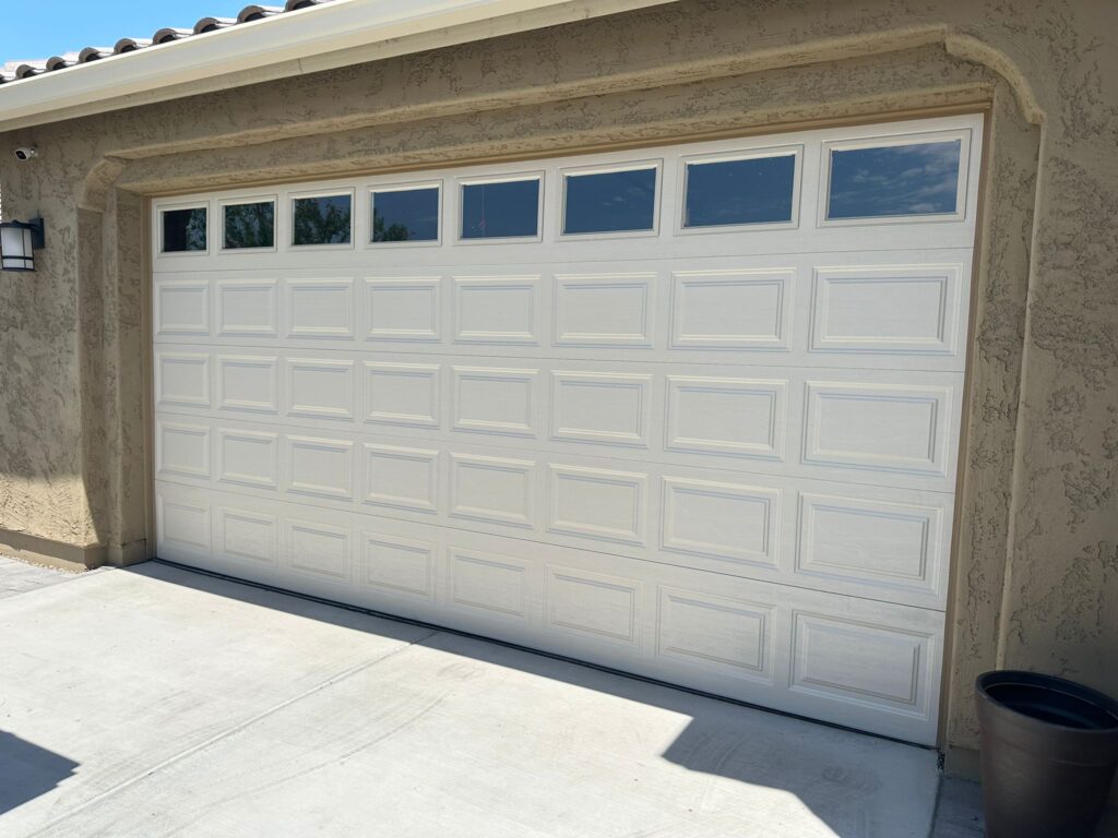 fixing a garage door